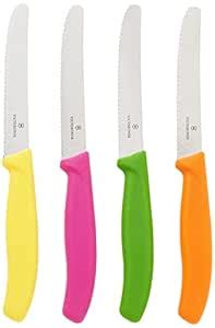 Buy Victorinox 4.5 Inch Utility Knife Set | Razor Sharp Serrated Edge ...