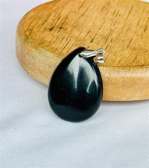 Black Hakik Stone Tree of Life Pendant for Protection & Strength – Abh ...