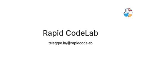 Rapid CodeLab — Teletype