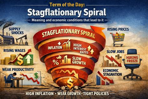 Term of the day: Stagflationary spiral — meaning and economic ...