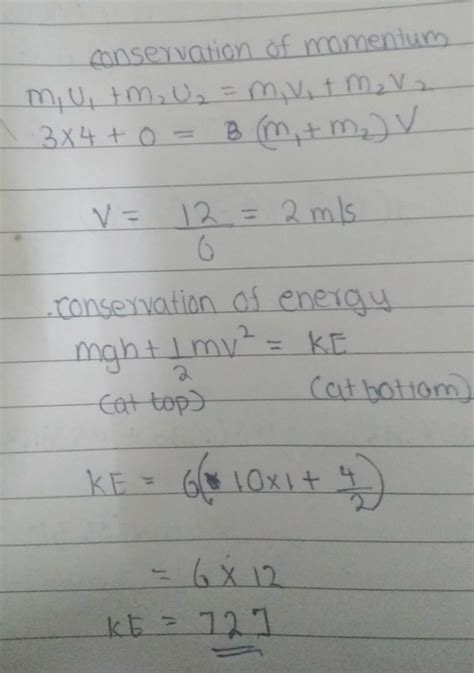 A box of mass 3 kg moves on a horizontal frictionless table and ...