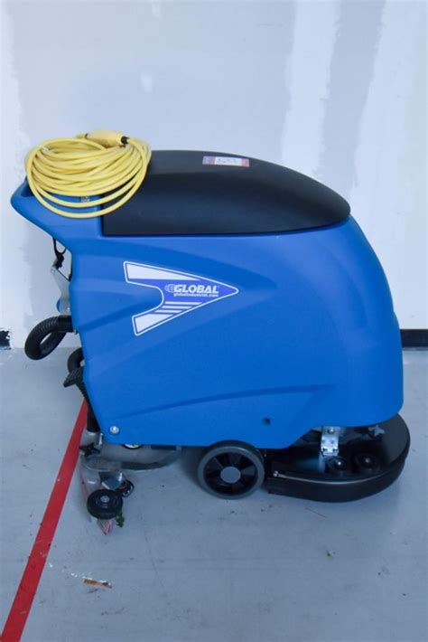 1- Used Global Industrial Floor Scrubber Skidding and Load out charges ...