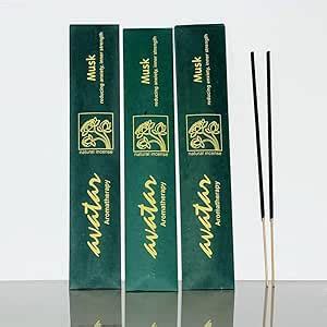 Avatar - New School Crafts - Musk Incense - 3 x 12 Sticks : Amazon.in ...