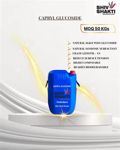 Capryl Caprylyl Glucoside Trader - Retailer from Vadodara