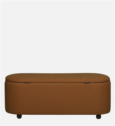 ROMAN Upholstered Ottoman Bench With Storage - 12 Months Warranty(Came ...
