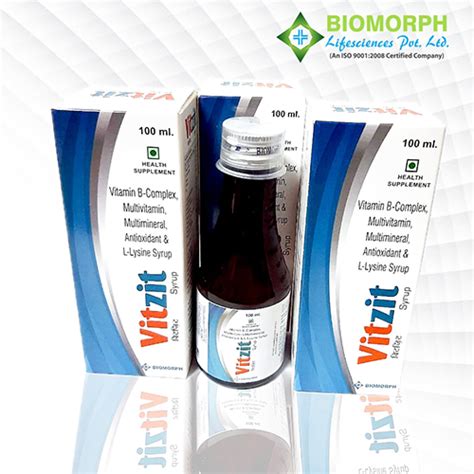 VITZIT 100ml Syrup Biomorph Lifesciences Pvt. Ltd.