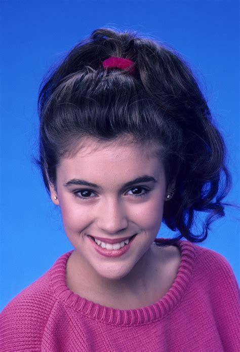 80'S Poster Alyssa Milano