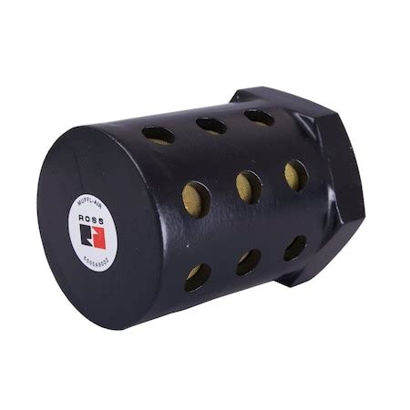 Ross Controls ROSS® MUFFL-AIR® Pneumatic Silencer 5500A9002, 2-1/2" NPT ...