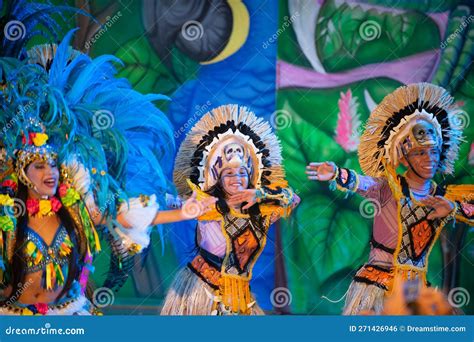 Parintins, Brazil - December 06, 2015: Samba Brazilian Carnival Dancers ...