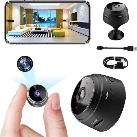 Mini Telecamera IP Wifi P2P Nascosta PIR Allarme P2P Micro SD Card - Laser Electronic Srl