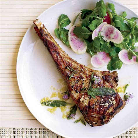 Tuscan-Style Veal Chop Recipe
