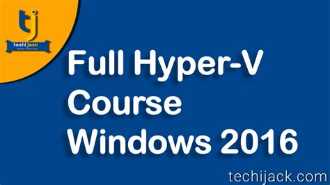 Hyper-V Tutorial PDF 的图像结果