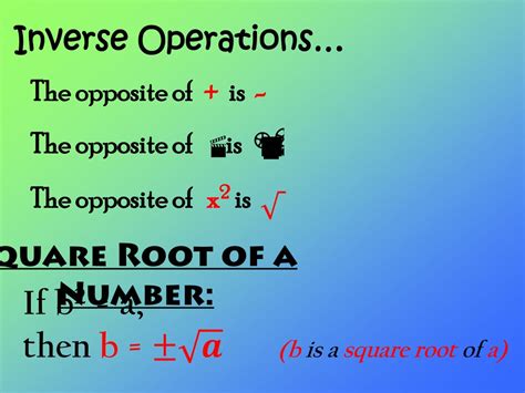 PPT - Solving Quadratic Equations by Finding Square Roots PowerPoint ...