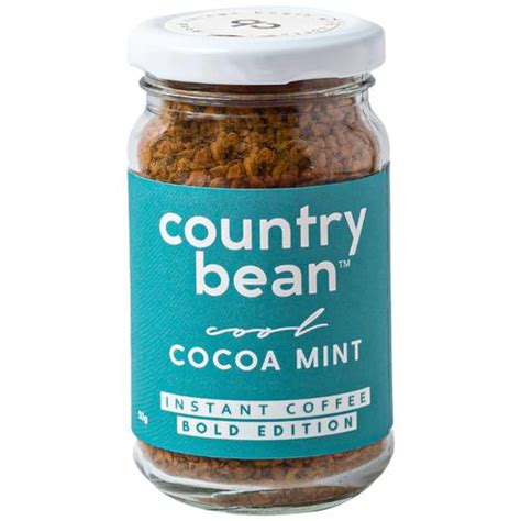 Country Bean Cool Cocoa Mint Bold Instant Coffee - 100% Arabica