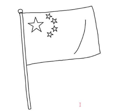 红旗飘动的简笔画红旗简笔画2022已更新今日热点