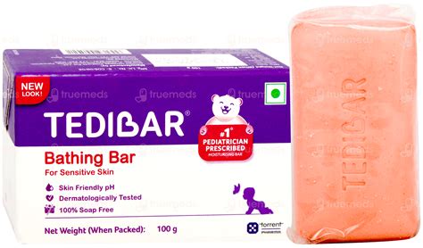 Tedibar Bathing Bar 100 Gm - Uses, Side Effects, Dosage, Price | Truemeds