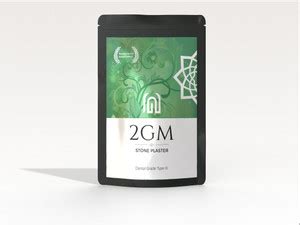2GM Green Stone Dental Powder Clarified & Processed Gypsum- Type III ...