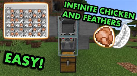 Image result for Minecraft Automatic Cooked Chicken Farm
