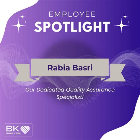 BK Behavior Ventures on LinkedIn: Meet Rabia Basri, our amazing and ...