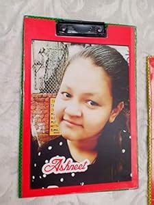 Kataria Personalized Photo Exam Writing Exam Board cardboard : Amazon ...