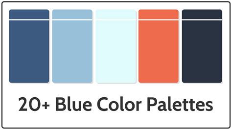 20+ Best Blue Color Palettes for 2026 - Venngage