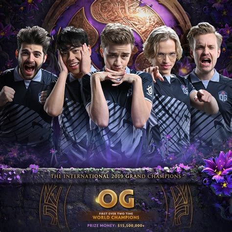 2 Times Champion, OG Wins The International 2019 With $15,602,112 (₹111 ...