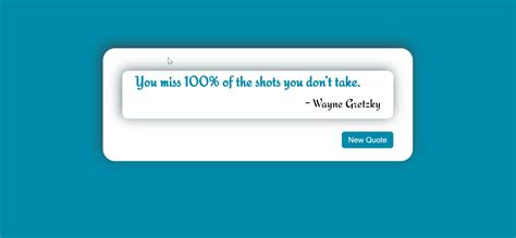 Display Random Quote Fetch API JavaScript 的图像结果