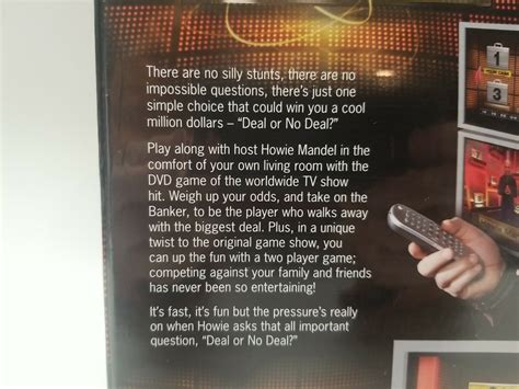 Deal or No Deal Game Show NIB Interactive DVD/HD | Ubuy India