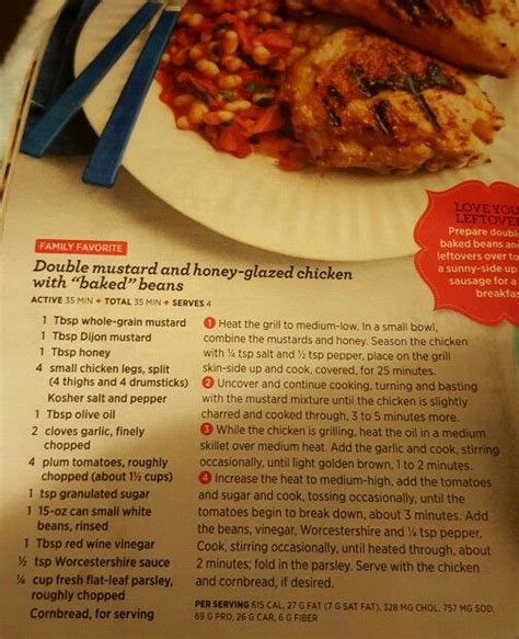 hot mustard and honey glazed chicken