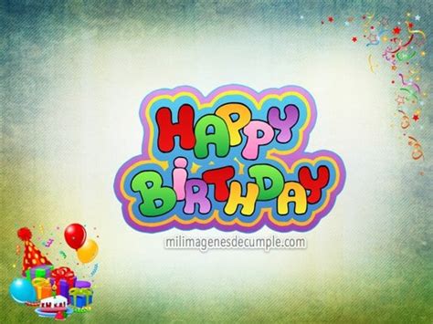 Imágenes de feliz cumpleaños Happy Birthday - Imágenes y Tarjetas de ...