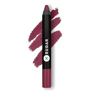 SUGAR Cosmetics Matte as Hell Crayon Lipsticks for Women | Lasts Up To ...