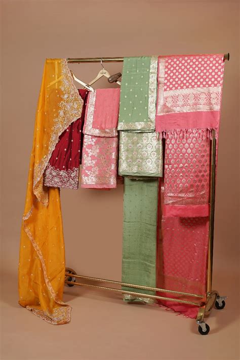 Unstitched Suits: Traditional Indian Attire with Customization ...