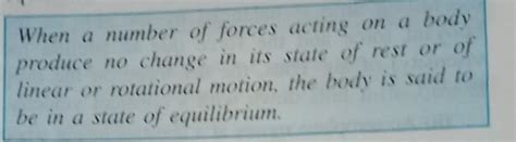 define : equilibrium - Brainly.in