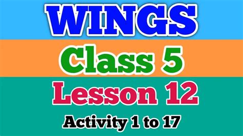Image result for Lesson 12 Class 5th My World