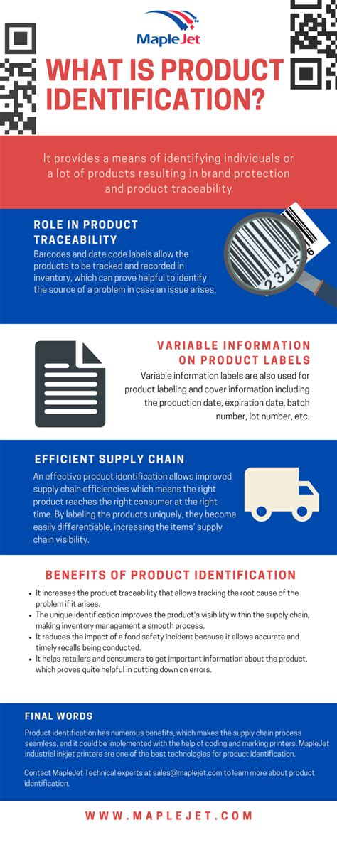 What is product identification?