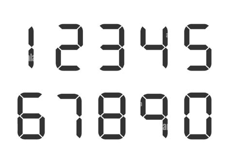 Image result for LED Digital Numbers