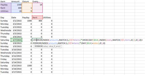 How to Add Recurring Functions On Excel 的图像结果