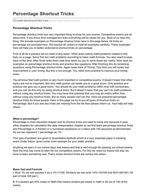 Image result for Math Shortcut Tricks