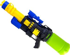 Planet of Toys Pichkari for Kids with Light | Pressure Water Gun ...