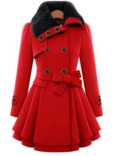 Manteau Veste décontractée Femme du quotidien Saint Valentin Classique ...