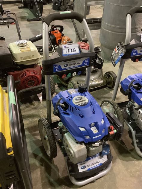 *TESTED WORKING* SUBARU EA190V 3100 PSI 2.4 GPM POWER WASHER (NO WAND)