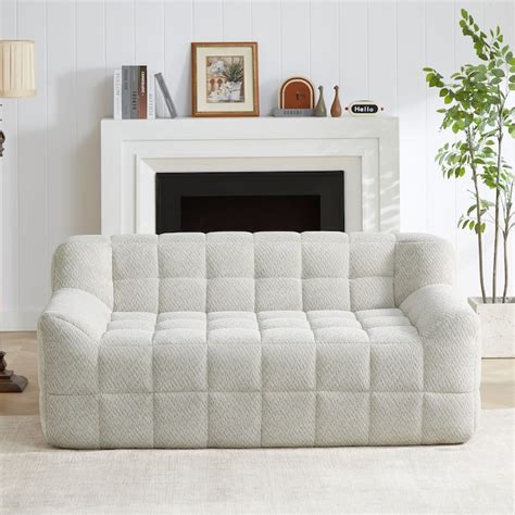 GDFStudio Liyasi Mordern Tufted Full Compression Sofa with High Density ...
