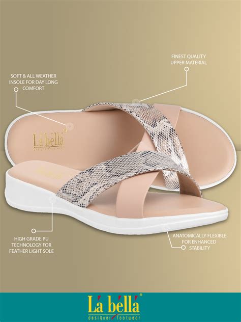 La Bella Women's Slip-On Slipper PEACH (LM01_PEACH) – The Condor Trendz ...