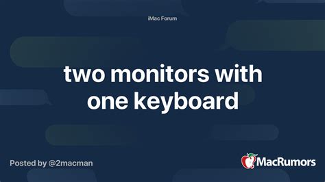 Image result for Using 2 Monitors One Computer 2 Keyboards