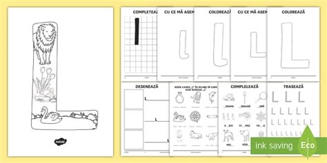 Consolidarea literei L Broșură
