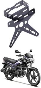 Ascension Bike License Number Plate Frame Holder Tail Tidy (Black) Bike ...