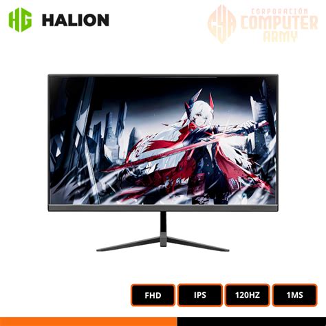 MONITOR HALION 24″ (HS2403FF) IPS FHD 120HZ 1MS – COMPUTER ARMY