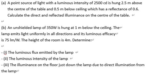 Image result for Point Light Source Luminous Intensity