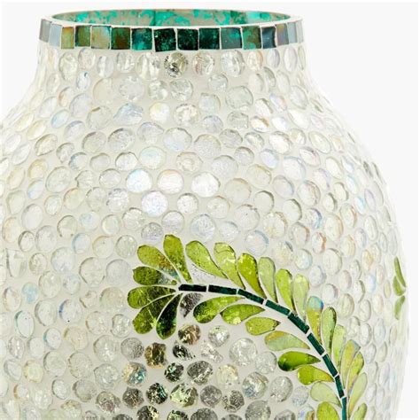 Buy Malcolm Mosaic Floral Vase from Home Centre at just INR 1399.0