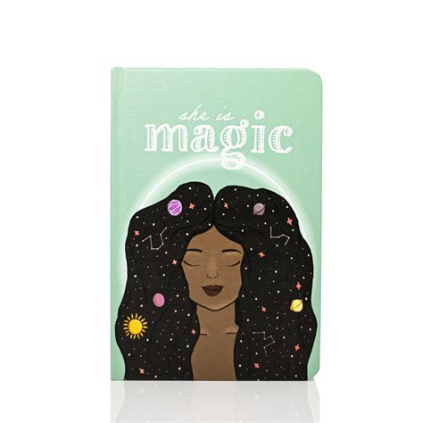 She is Magic A5 Designer Hard Cover Notebook | 100 GSM | 200 Pages ...